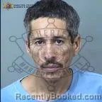 Mugshot of Abel Espinoza booked in Maricopa County, Arizona on August 11, 2026
