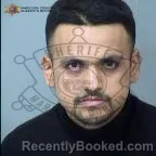 Mugshot of Uriel Garcia Valenzuela booked in Maricopa County, Arizona on August 11, 2026
