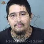 Mugshot of Steven Canderlaria Jr booked in Maricopa County, Arizona on August 11, 2026