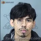 Mugshot of Angel Gabriel Campos Garcia booked in Maricopa County, Arizona on August 11, 2026