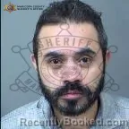 Mugshot of Hector Jonathan Chaparro Garcia booked in Maricopa County, Arizona on August 11, 2026