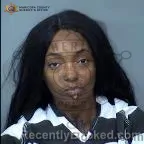Mugshot of Kyla Simone Dunkley booked in Maricopa County, Arizona on August 12, 2026