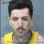 Mugshot of Ricardo Andres Corral booked in Maricopa County, Arizona on August 12, 2026