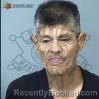 Mugshot of Eva Mae Zamarripa booked in Maricopa County, Arizona on August 12, 2026
