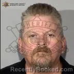 Mugshot of Rusty G Harrington booked in Maricopa County, Arizona on August 12, 2026