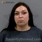 Mugshot of Dominique Claudia Villa booked in Maricopa County, Arizona on August 12, 2026