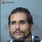 Mugshot of Ricky Angel Hoover booked in Maricopa County, Arizona on August 12, 2026