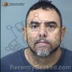 Mugshot of Jose Antonio Marin Duarte booked in Maricopa County, Arizona on August 13, 2026