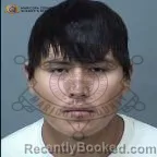 Mugshot of Nicholas Begay booked in Maricopa County, Arizona on August 13, 2026