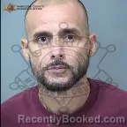 Mugshot of Jesus Antonio Palomino Marin booked in Maricopa County, Arizona on August 13, 2026