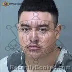 Mugshot of Juan Ricardo Aguilar Munoz booked in Maricopa County, Arizona on August 13, 2026