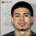 Mugshot of Jeysen Alexis Chavez booked in Maricopa County, Arizona on August 13, 2026