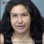 Mugshot of Marcella Celaya booked in Maricopa County, Arizona on August 13, 2026