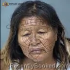 Mugshot of Sylvia B Yazzie booked in Maricopa County, Arizona on August 13, 2026
