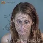 Mugshot of Trista Schenkel booked in Maricopa County, Arizona on August 14, 2026