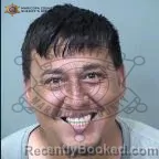Mugshot of Joaquin Camacho Avila booked in Maricopa County, Arizona on August 14, 2026