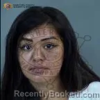 Mugshot of Gabriella Beatriz Almanzar booked in Maricopa County, Arizona on August 14, 2026