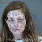 Mugshot of Rhianna Ann Byars booked in Maricopa County, Arizona on August 14, 2026