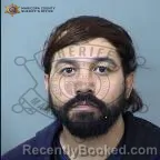 Mugshot of David Ruben Ledezma booked in Maricopa County, Arizona on August 14, 2026