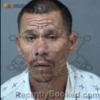 Mugshot of Marcelino Moreno booked in Maricopa County, Arizona on August 16, 2026