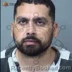 Mugshot of Juan Luis Chaparro booked in Maricopa County, Arizona on September 2, 2026