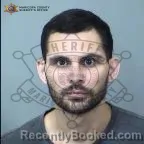 Mugshot of Cesar Aaron Maytorena booked in Maricopa County, Arizona on September 12, 2026