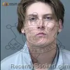 Mugshot of Tyler Christopher Jones booked in Maricopa County, Arizona on September 12, 2026