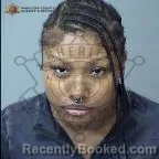 Mugshot of Asia J Byrd booked in Maricopa County, Arizona on September 12, 2026