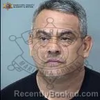 Mugshot of Elmer Angulo Hernandez booked in Maricopa County, Arizona on September 12, 2026