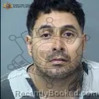 Mugshot of Israel Sosa booked in Maricopa County, Arizona on September 12, 2026