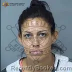 Mugshot of Erika D Carlos Padilla booked in Maricopa County, Arizona on September 12, 2026