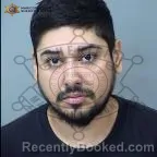 Mugshot of Israel Marcus Xavier Escalante booked in Maricopa County, Arizona on September 13, 2026