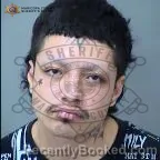 Mugshot of Vicente King Aguilar booked in Maricopa County, Arizona on September 13, 2026