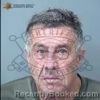 Mugshot of Martin Douglas Messenger booked in Maricopa County, Arizona on September 13, 2026