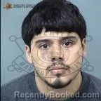 Mugshot of Mark Angel Burgos booked in Maricopa County, Arizona on September 13, 2026
