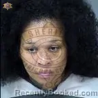 Mugshot of Myisha Capri West booked in Maricopa County, Arizona on September 14, 2026