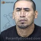 Mugshot of Canobbio Yanes Arrayales booked in Maricopa County, Arizona on September 14, 2026