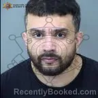 Mugshot of Marvin Omar Duarte booked in Maricopa County, Arizona on September 14, 2026