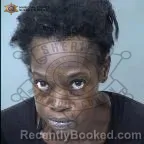 Mugshot of Ebony Rose Hudson booked in Maricopa County, Arizona on September 15, 2026