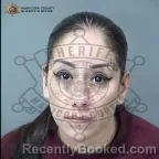 Mugshot of Mayra Lizeth Marquez booked in Maricopa County, Arizona on September 22, 2026
