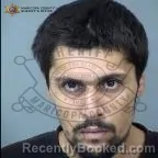 Mugshot of Abram Vicente Gonzales booked in Maricopa County, Arizona on September 22, 2026