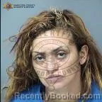 Mugshot of Mallory Lisset Estrada booked in Maricopa County, Arizona on September 22, 2026