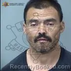 Mugshot of Ruben Joseph Moreno booked in Maricopa County, Arizona on September 22, 2026