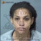 Mugshot of Cortnee Marie Hodges booked in Maricopa County, Arizona on September 22, 2026