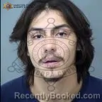 Mugshot of Vincent Javid Martinez booked in Maricopa County, Arizona on September 23, 2026