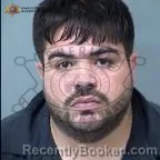 Mugshot of Carlos Alberto Arce Ojeda booked in Maricopa County, Arizona on September 23, 2026