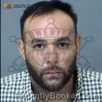 Mugshot of Gerardo Vega booked in Maricopa County, Arizona on September 23, 2026