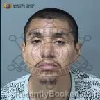Mugshot of Angel Anthony Marcus Allen booked in Maricopa County, Arizona on September 24, 2026