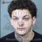 Mugshot of Christian Delbert Jacome booked in Maricopa County, Arizona on September 24, 2026