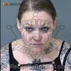 Mugshot of Megan L Milner booked in Maricopa County, Arizona on September 24, 2026